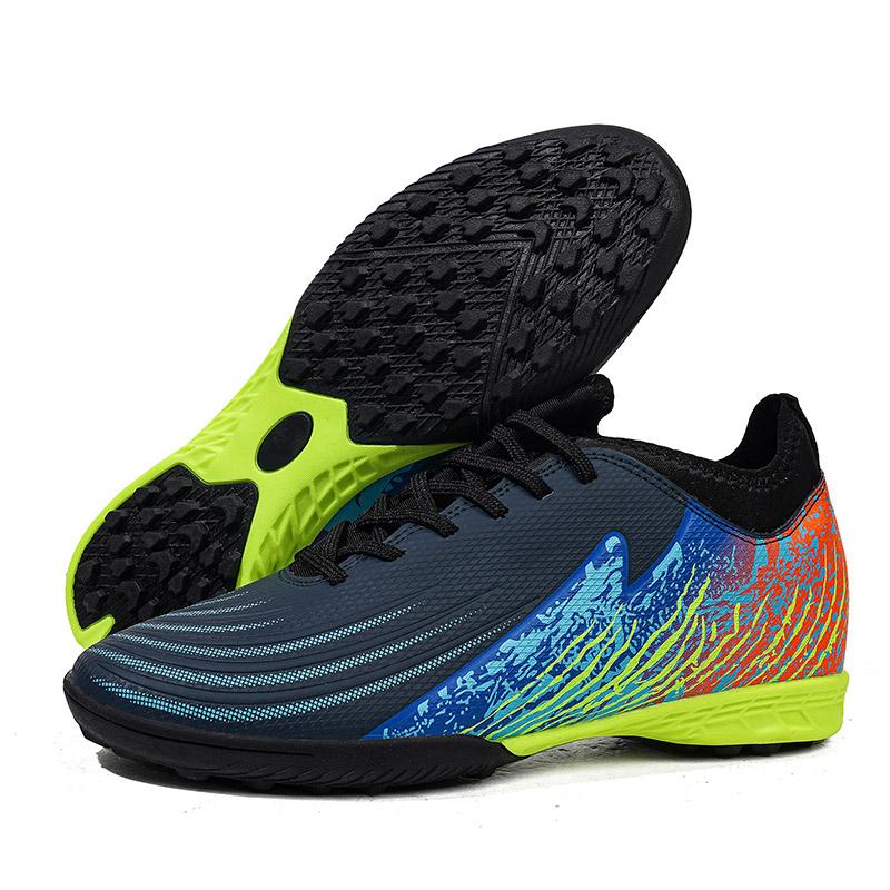 

New Men s Women s Sneakers Comfortable Soft Lace Anti Slip Football Shoes Hot Selling Low Cut TF/FG Youth Training Soccer Shoes 35