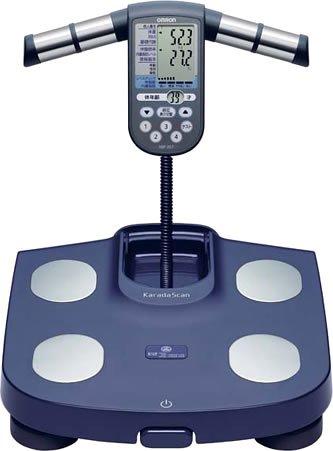 

OMRON Weight Body Composition Meter Body Scan Navy [Check] HBF-357-A