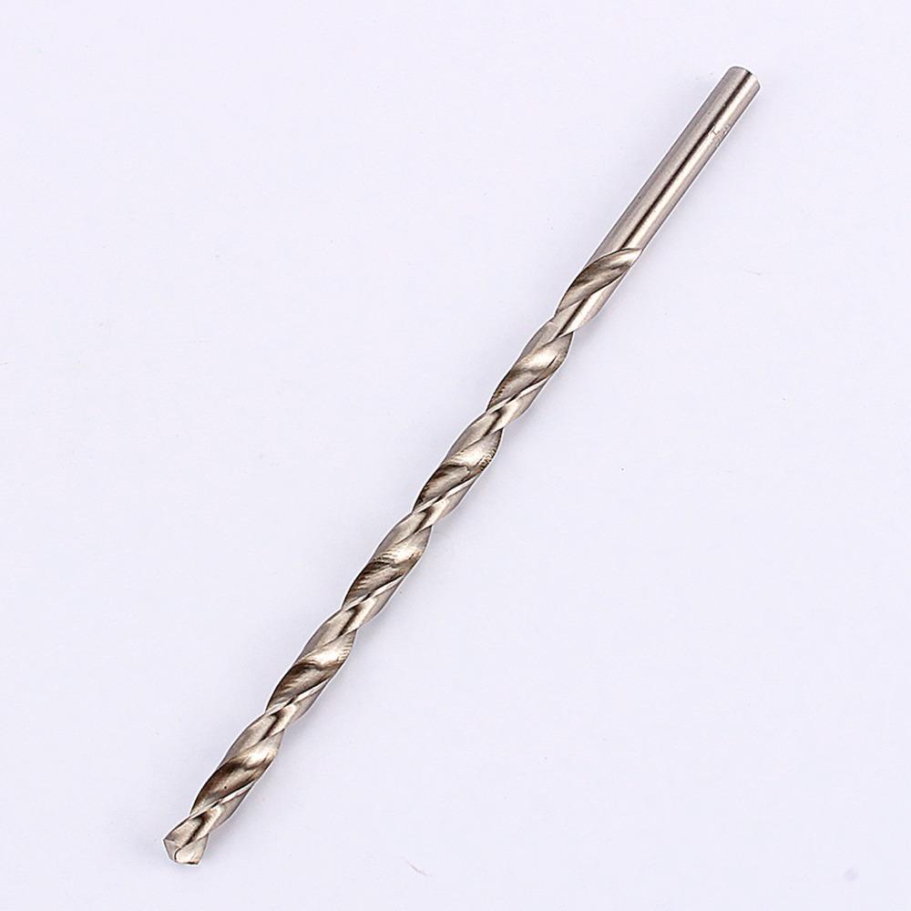200mm Length Straight Shank Auger Drill 8mm Dia Fully Ground Drilling Tools Plastic Drilling