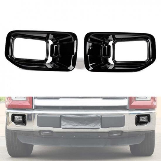 

Front Side Lower Fog Light Lamp Cover Trim For Ford F150 2015-2017 Accessories чорний