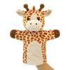 Hand Puppet Toy For Kids With Plush Animal Design Soft Watermelon Microfiber For Educational Play