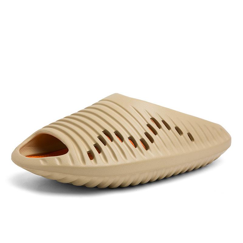 

Літо 2024 року, нові чоловічі та жіночі тапочки великого розміру fashionEVA, наступаючи на лайно, модні домашні сандалі для відпочинку 44-45 хакі