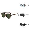 Vintage Round Sunglasses For Men And Women With Uv400 Protection And Gray Lenses For Outdoor Activities