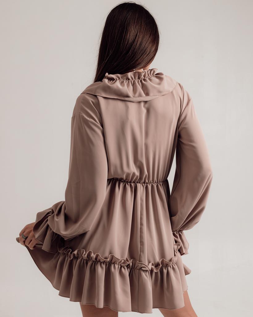 Dress Bocharova 53400 S Beige