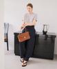 Reframe Top Handle Bag Series Offle Leather Tan