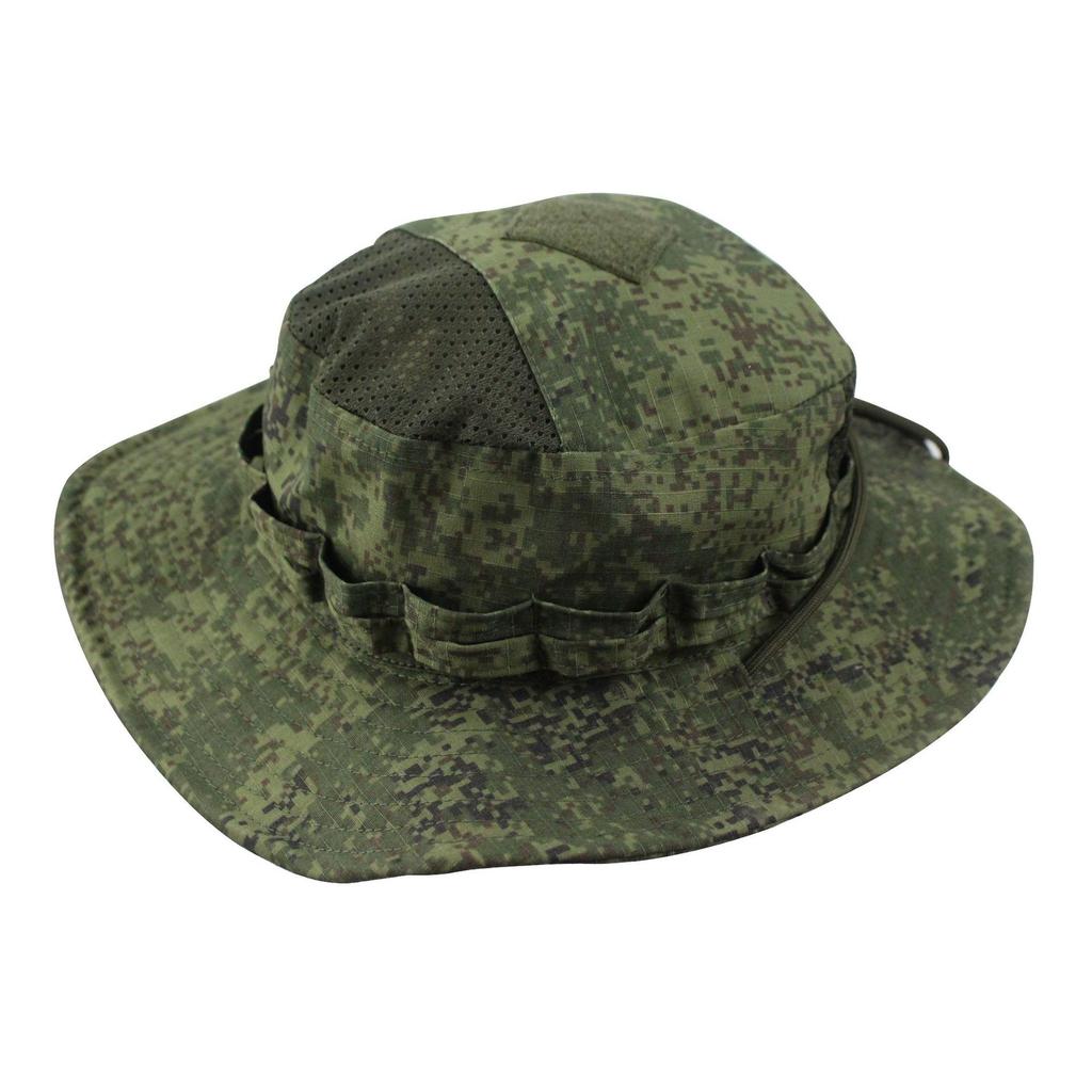 New Tactical Camo Boonie Hat Army Outdoor Wide Brim Sun Hat Fishing Bucket Hat for Hiking