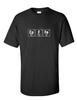 Coffee T-Shirt Funny Periodic Table Science Caffeine Black Cotton Tee Shirt