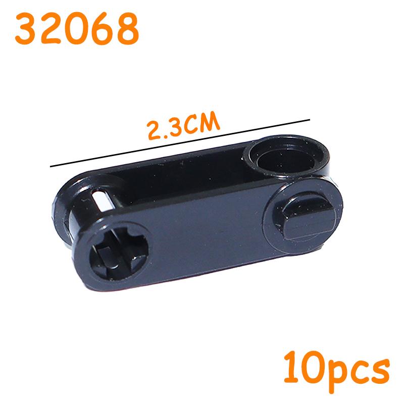 Technical Part MOC Driving Ring Axle Pin Bushing Shaft Bolt Hole Connector Angled Peg Cross Building Blocks Bricks Gift for Kids