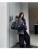 Large Kelly Cowhide Crossbody & Shoulder Bag - Fashionable Underarm Platinum Handbag with Spacious Capacity