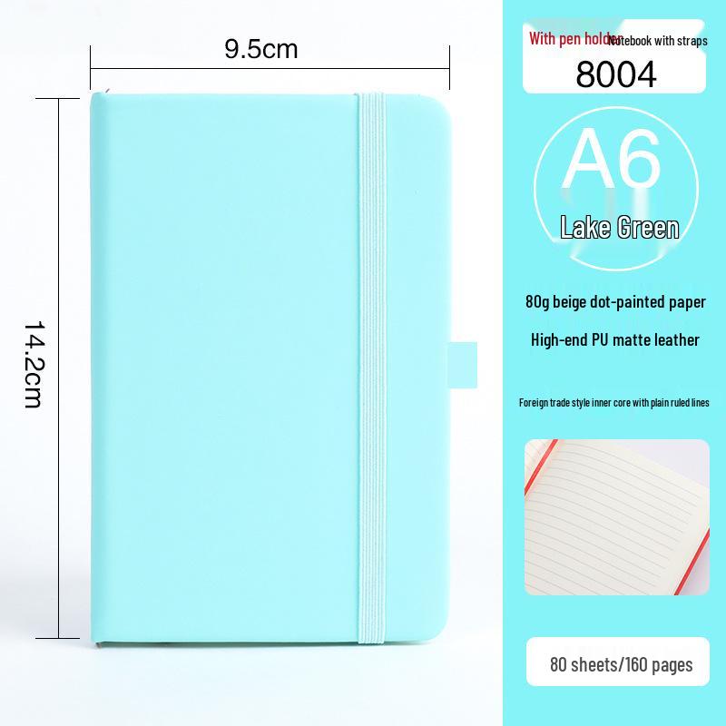 Colorful A5 Spiral-bound Office & Student Hardcover Notebook Diary