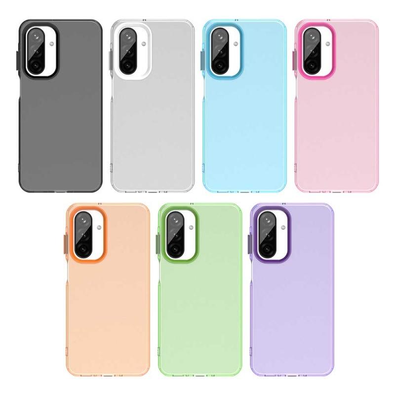 For Samsung A26 Case Cover Samsung Galaxy A26 Capas Shockproof Phone Bumper Colour Bumper Frosted Matte Clear Fundas Samsung A26