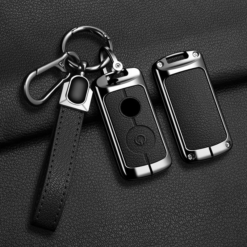Interior Mouldings Motorcycle Car Key Case Fob Cover Shell For Yamaha Nmax 2021/2022 NVX NVX155 XMAX XMAX300 QBIX AEROX JAUNS 20