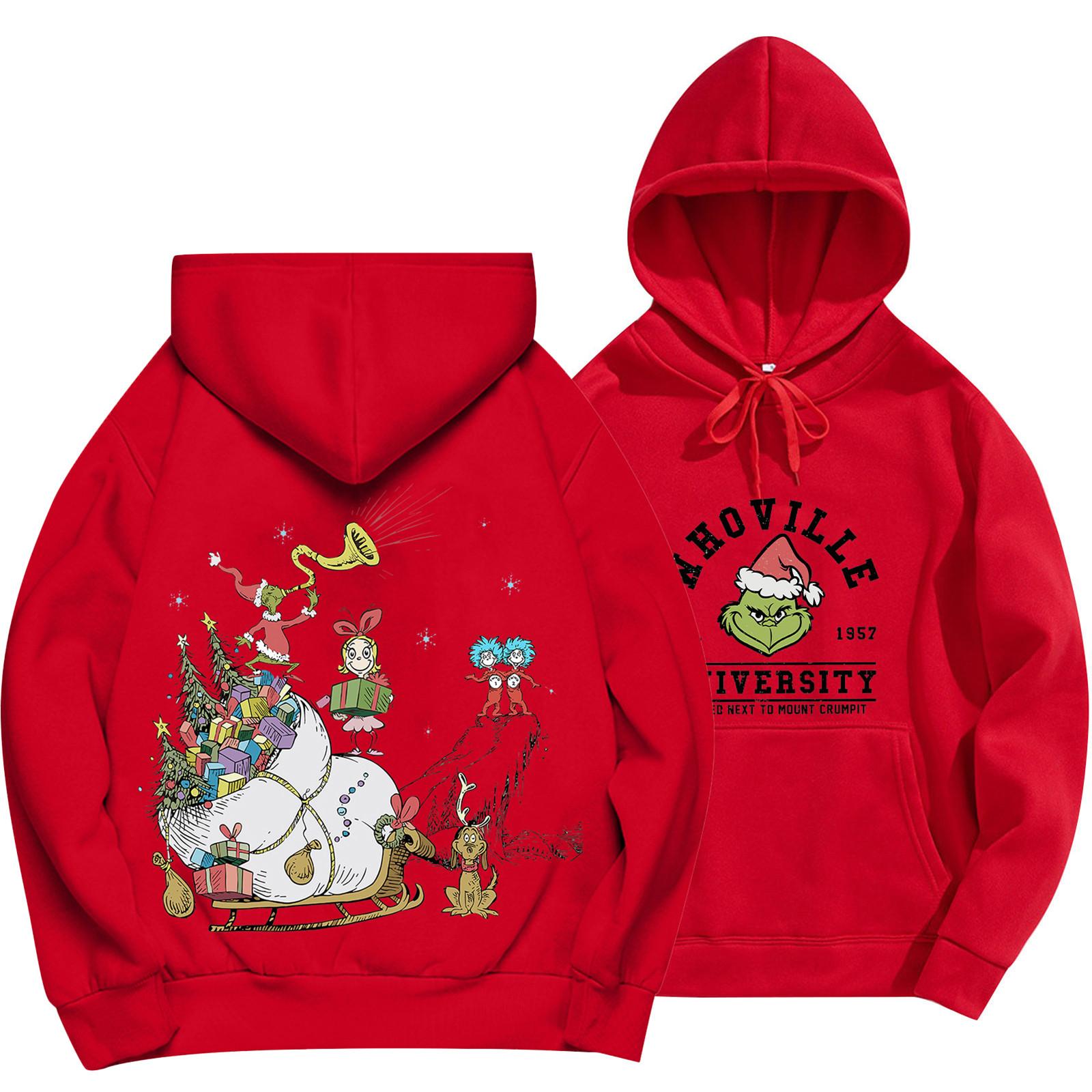 

Спортивный костюм с капюшоном, унисекс, одежда для бега, пуловер с длинными рукавами, толстовка с капюшоном S красный