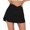 Women's Quick-Dry Tennis Skort with Pockets - Anti-Exposure, Sharkskin Design XY8-12