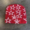 Star Pattern Fashion Women Casual Warm Knitted Hat For Autumn Winter And