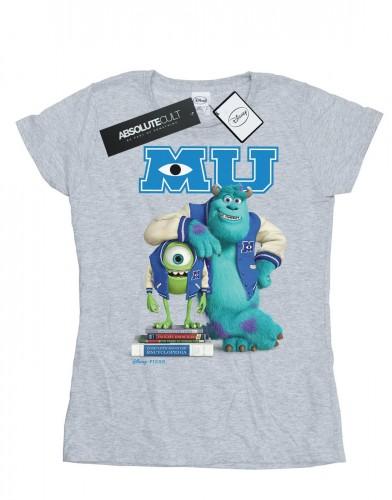 Disney Womens/Ladies Monsters University Poster Cotton T-Shirt