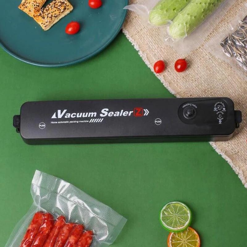 Household Kitchen Vacuum Sealer Packaging Machine with 10pcs Vacuum Bags Household Sealer Food Vacuum Sealer Promotion
