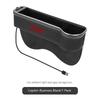 For Subaru STI Outback Brz Wrx Xv Ascent Forester Impreza Legacy Car Sewn Seat Gap Crevice Slot Storage Box light USB Charging