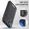 CASEME ME80 Series For iPhone 17 Magnetic Case Leather PC TPU Phone Cover with Detachable Wallet
