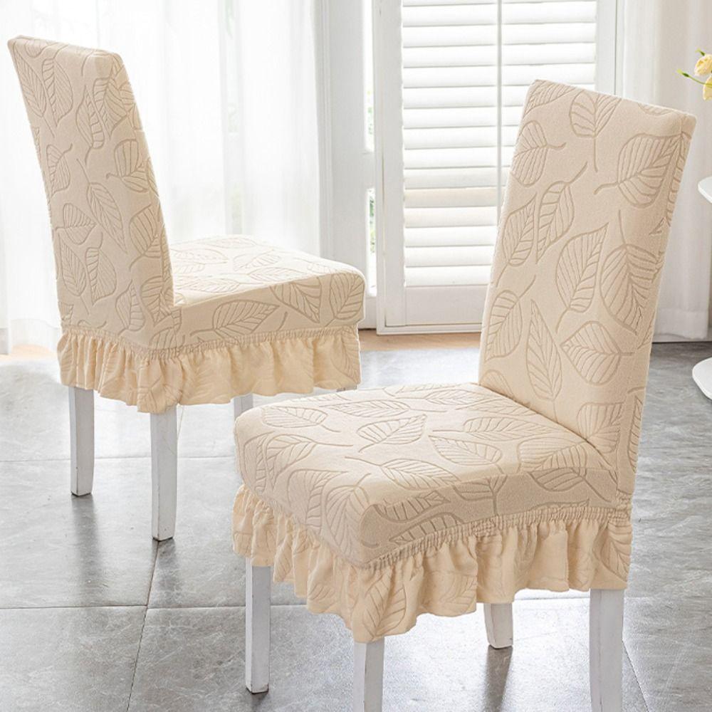 1Pcs Removable Universal Chair Cover Thickened Backrest Protector Stool Slipcover  for Home Kitchen