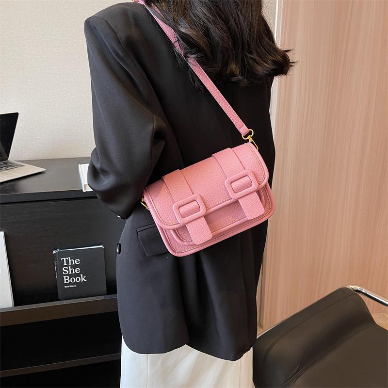 Fashion Shoulder Crossbody Bags for Women Summer New Temperament All-match Underarm Bags Casual Simple Ladies Pu Handbags