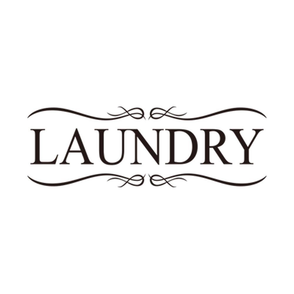 Laundry English Letter 3D Simple Installation Removable Warm Family ...