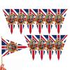 King Charles Bunting New King Charles Union Jack Flag King Flag 8.2ft King Charles 3rd Coronation Flag Our New King To Be Large