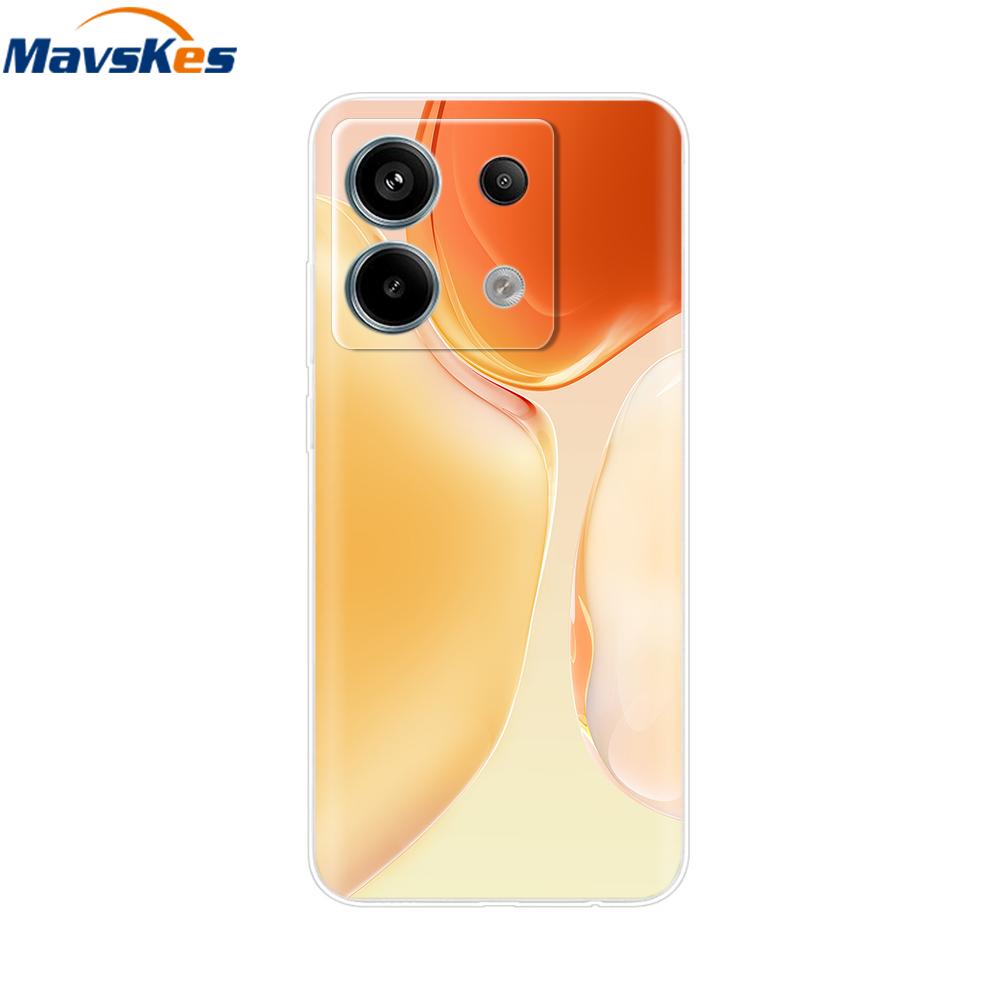For Redmi Note 13 Pro 4G 5G Fundas Cover TPU Silicon Protective Case For Xiaomi Redmi Note13 13Pro Phone Clear Back Cover Bumper