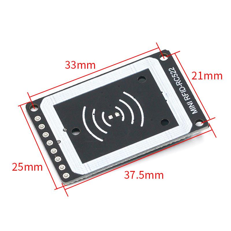 Mini RC522 RFID 13.56MHz Induction Read-Write Card Module