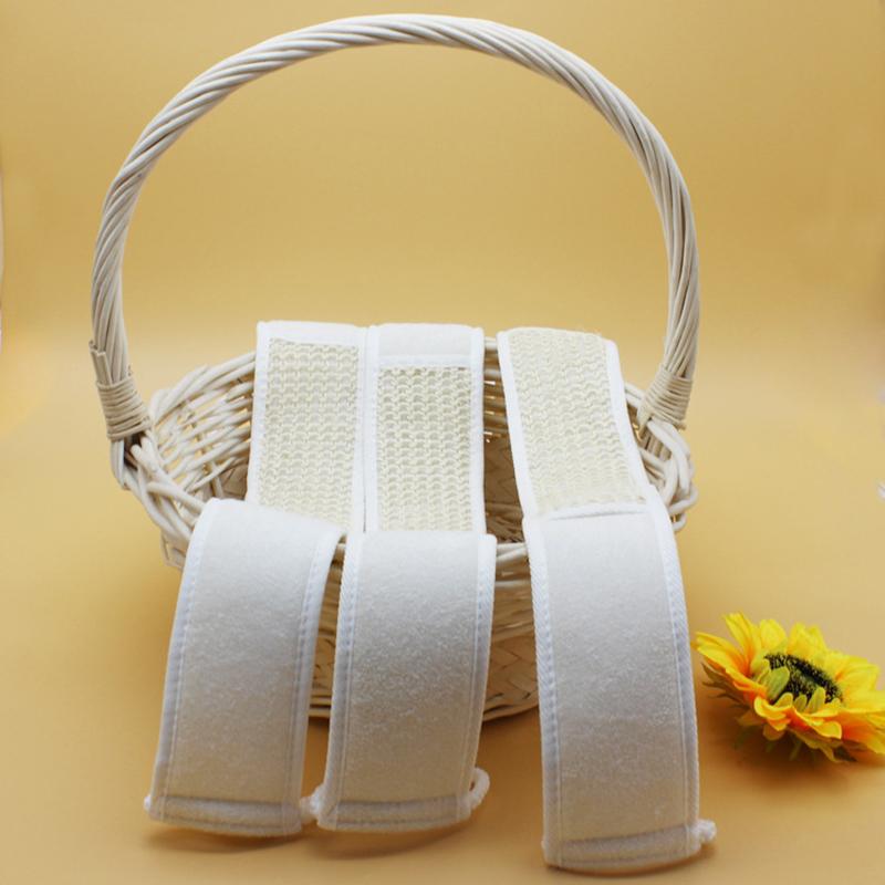 Złuszczający pasek na plecy Loofah Prysznic do ciała Gąbka Szczotka do szorowania ciała