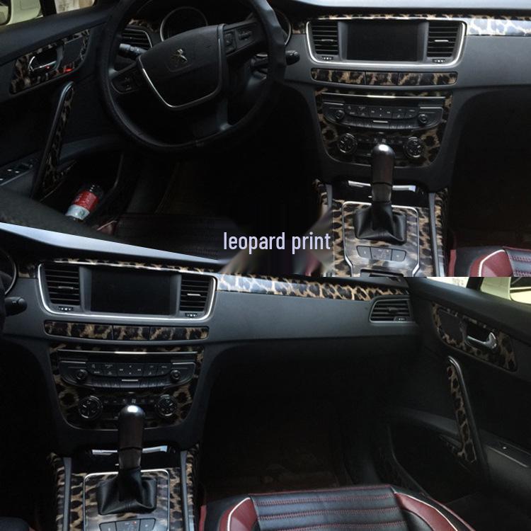 Peugeot 508 (11-18) Carbon Fiber Interior Console Wrap & Shift Lever Decoration