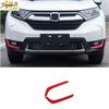 2xFront Fog Light Lamp Strip Trim ABS Red Car 2PCS For HONDA CR-V CRV 2017-