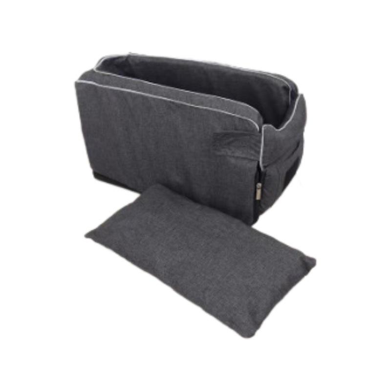 Car Dog Seat for Small Puppies - In-Car Center Console Pet Seat
