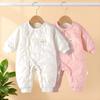 Warm Baby Cotton Padded Winter Romper - Infant Girl Outdoor Crawling Onesie