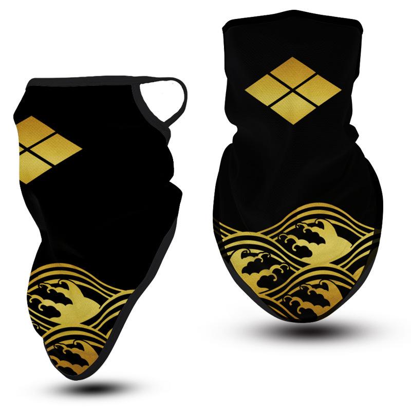 Outdoor Ice Silk Towel: Sengoku Oda Nobunaga Versatile Triangle Scarf for Cycling One Size