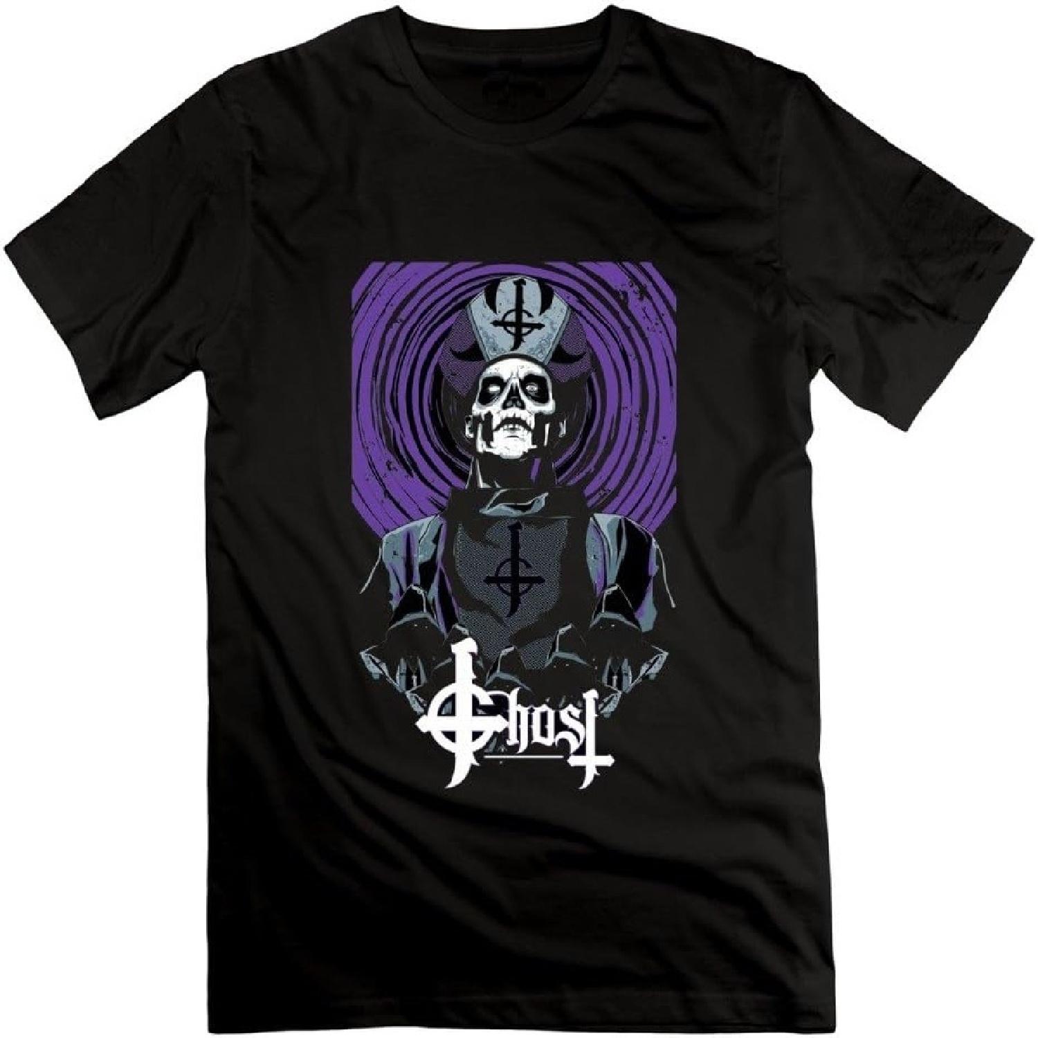

Flycat Band Ghost BC Druid Stone Poster Tshirts For Men XXXXXL чорний