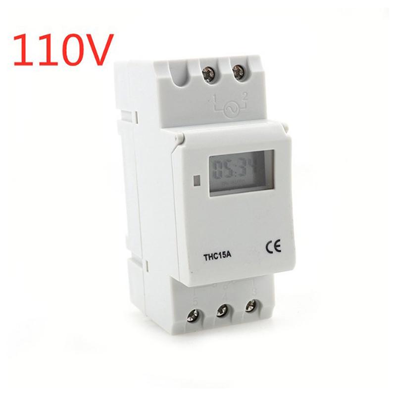 Thc15A Electronic Digital Timer Switch Relay Control 220V 12V 24V 110V