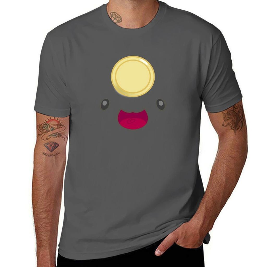 Slime Rancher Lucky Slime Face TShirt Lightweight Gym Training TShirt
