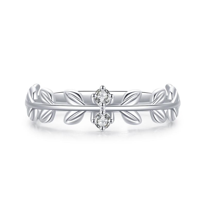 Tancise Klassischer Zirkon-Ring aus 925er-Sterlingsilber, Damenschmuck, Hochzeitsversprechen, Party-Geschenk