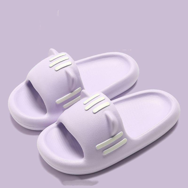 

Тапочки для женщин дома, нескользящие тапочки для ванной для мужчин, классные тапочки для мужчин летом, классные тапочки для мужчин и женщин летом 36-37 фиолетовый