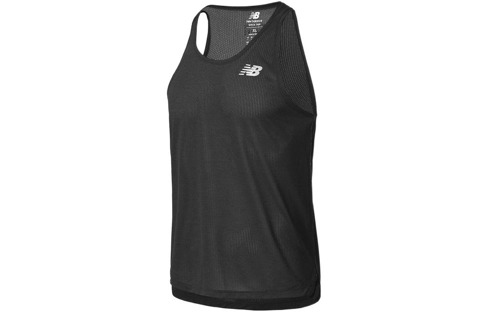 New Balance Tank Top Men s Black AMT21260-BK XXL