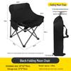 OEING Outdoor High-Back Folding Moon Chair