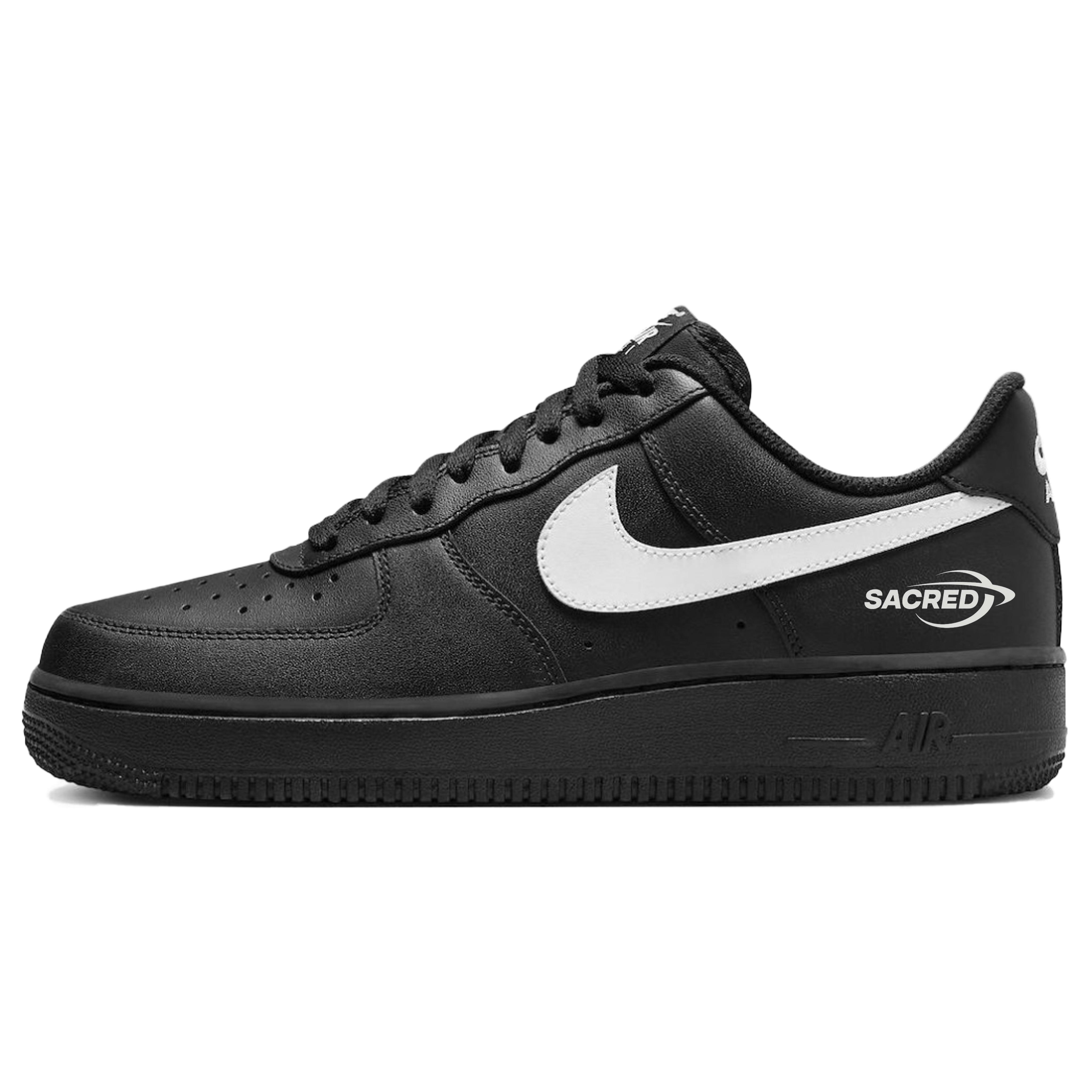 

Nike Air Force 1 Abrasion Resistant Low top Skateboard Shoes Unisex Black White FZ0627-010(Team31-) 40.5