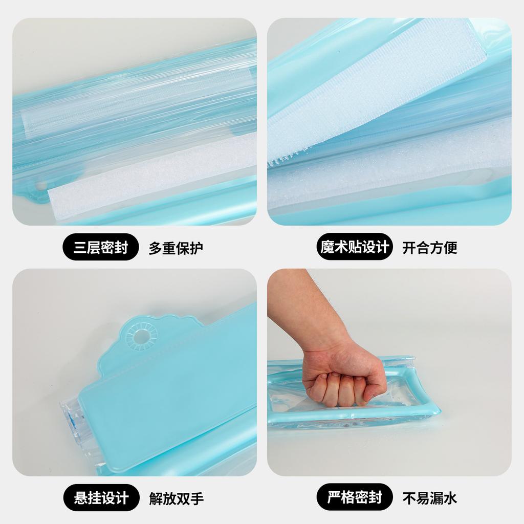 PVC Waterproof Swimming Diving Bag Beach Drifting Diving Waist Pack Shoulder Bag Underwater Mobile Phone Case Outdoor Dry Bag