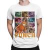 Cute Punch Graphic Funny 100 Cotton TShirt Bib Punch The Monkey Tops Tees For Unisex