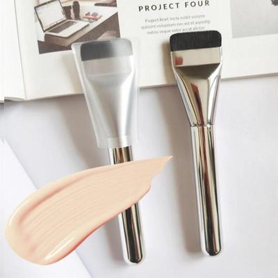 Ultra İnce Fondöten Fırçası Hafif ve İnce Yüz Kontur Fırçası Düz ​​Kontur Fırçası Harmanlayan Fondöten Krem Makyaj Fırçaları Makyaj Araçları