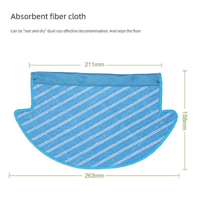 Suitable for Ecovacs Sweeping Robot Accessories Dj35 Dj36 Side Brush Main Brush Filter Cloth Bracket Cleaning Solution