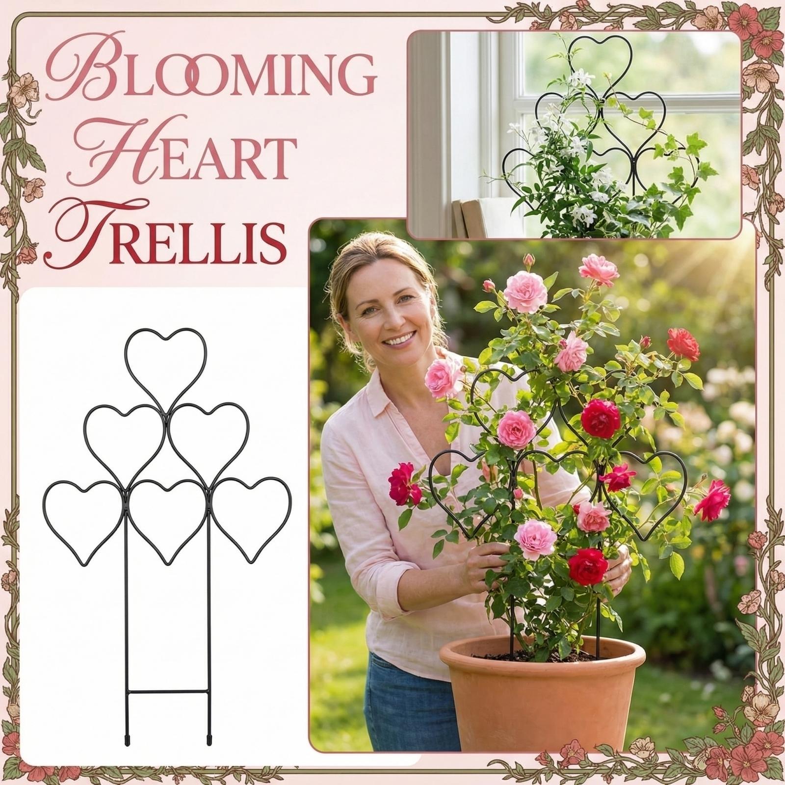 Indoor And Outdoor Climbing Plant Stands, Three-piece Stackable Metal Stand Set, Suitable For Potted Plants, Vines, Flowers, And DIY Home Décor. One Size чёрный