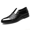 Large Size Fashionable Men's Office Formal Shoes Low Cut Daily Comfortable Pointed Multifunctional Men's Wedding Shoes