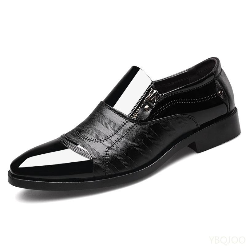 Large Size Fashionable Men's Office Formal Shoes Low Cut Daily Comfortable Pointed Multifunctional Men's Wedding Shoes